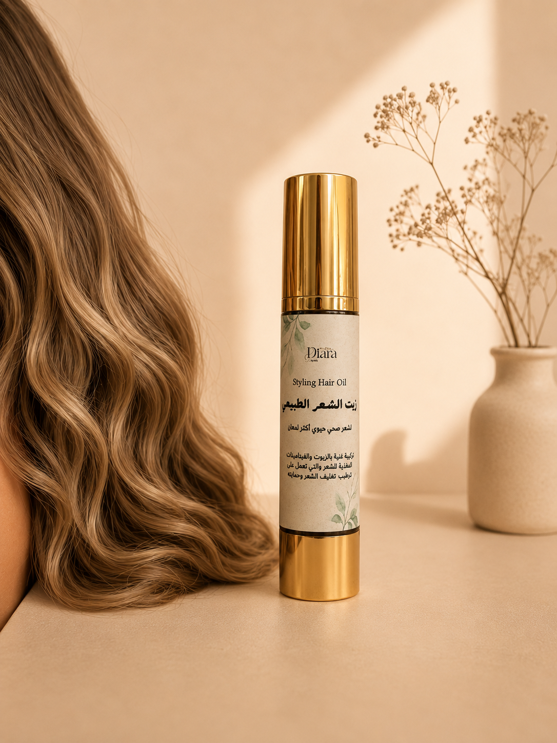 The Natural styling hair oil