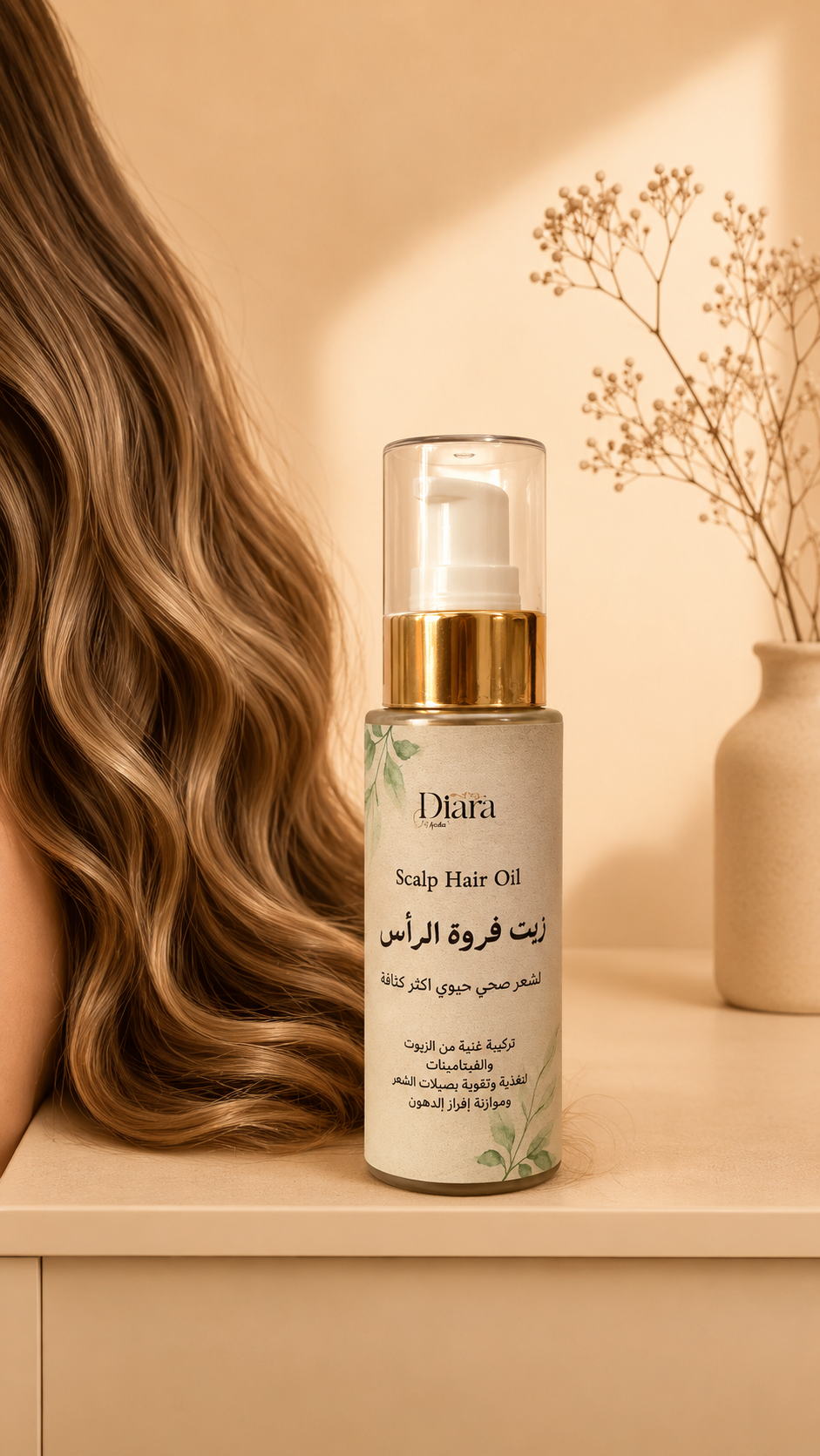 The natural therapeutic scalp oil