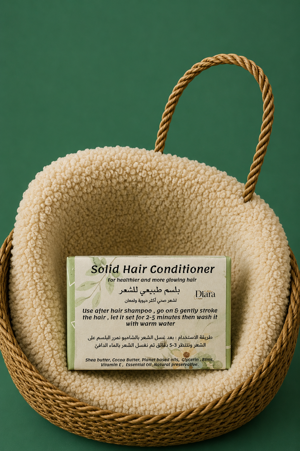 The natural solid hair conditioner