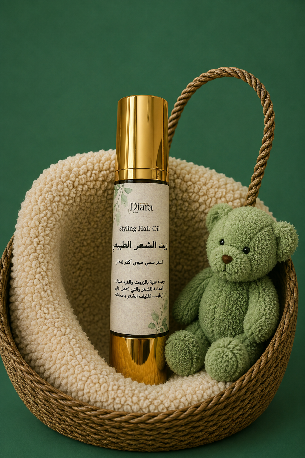 The Natural styling hair oil